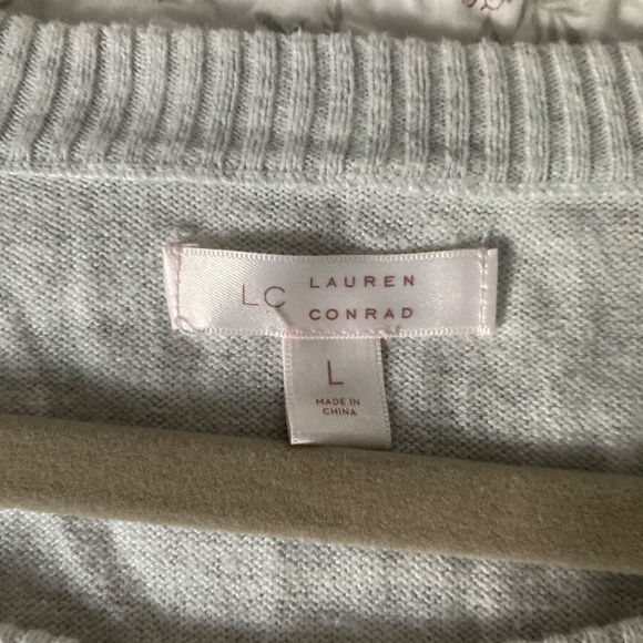 Lauren Conrad Soft tunic sweater size L - Picture 3 of 7